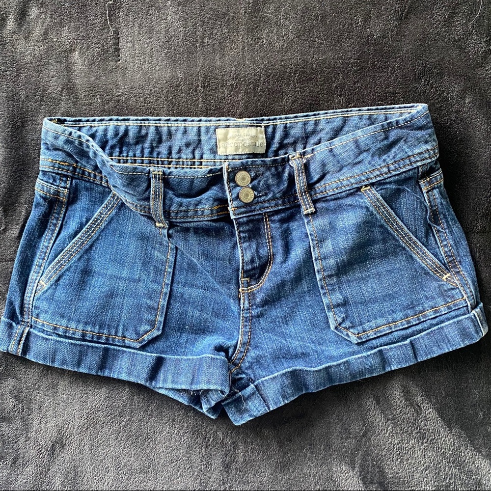 Aeropostale denim shorts 7/8